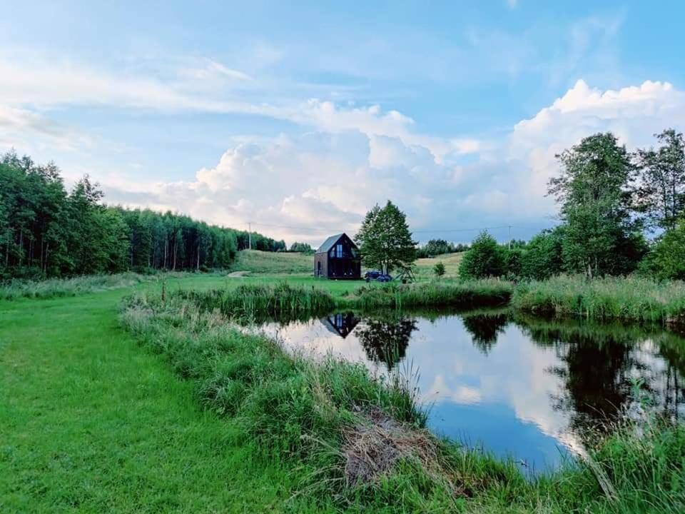 Miedzy Olchami Domek Nad Jeziorem. Noclegi Caloroczne. Cisza, Spokoj. Barczewo Exterior photo